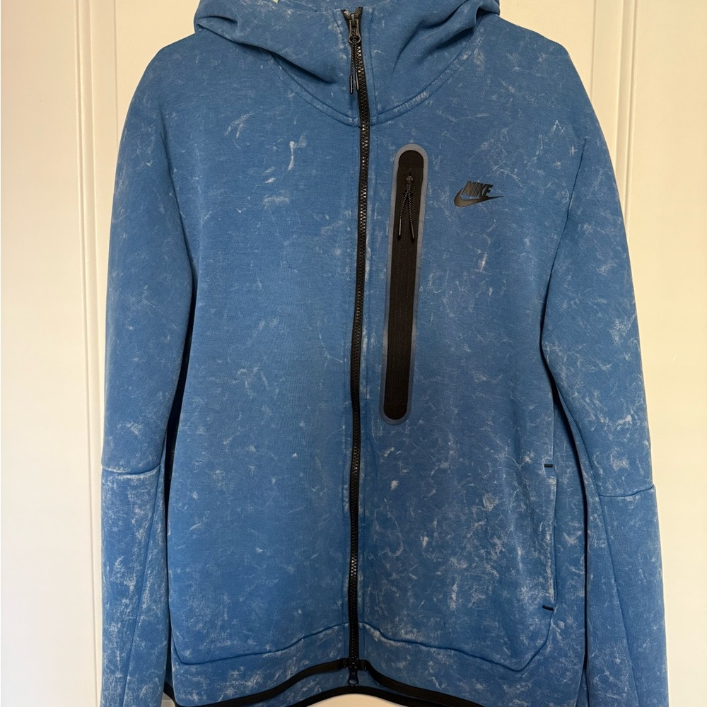 Nike Blue Speckled Hoodie